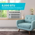thumbnail image 4 of Arctic Wind New 8,000 BTU 350 Sq ft Window Air Conditioner with Remote Control, 3AW8000A, 4 of 10