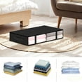 thumbnail image 6 of Under Bed Storage Box with Pull-Out Handles | Large Capacity Fabric Organizer for Clothes, Books, and Bedding | Dormitory, Home, or Closet Storage Container, 6 of 7