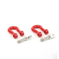thumbnail image 2 of BESTYASH 1 Pair Front Tow Hook Red Alloy Car Tow Bar Accessory Stylish and Strong, 2 of 8