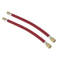 thumbnail image 3 of 2pcs Bike Pump Extension Hose Increasing 16.6cm/6.5in Length Nylon Copper Materials Double Valve Design Inflator Tube, 3 of 14