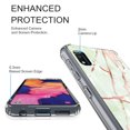 thumbnail image 4 of Samsung Galaxy A10E Case, Kaesar Hybrid Bling Glitter Sparkle Laser Green Marble Graphic Fashion Cute Colorful Skin Cover Shockproof Case for Samsung Galaxy A10E, 4 of 5