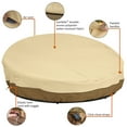 thumbnail image 6 of Classic Accessories Veranda™ Round Outdoor Daybed Cover - Durable and Water Resistant Outdoor Furniture Cover (55-872-031501-00), 6 of 13