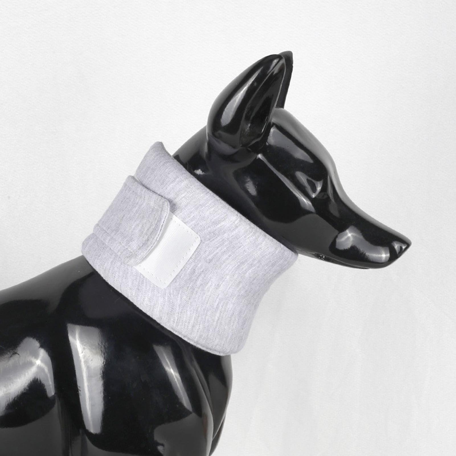 Visland Pet Scarf Collar Adjustable Fasten Tape Breathable Comfortable Neck Wear Anti Licking Eva Dog Post Surgery Wound Healing Protective Collar Pet