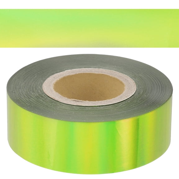 Uxcell 0.79"x400Ft Hot Stamping Foil Paper Roll, Light Green
