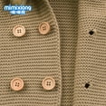 thumbnail image 6 of Toddler Boys Girls Winter Knitted Cardigan Jacket with Hood Cute Bear Ear Fall Sweater Outwear, 6 of 7