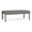 Asteroid, variant on Waterfall Reception Waiting 2-Seat Bench / Charcoal Steel / Light Gray