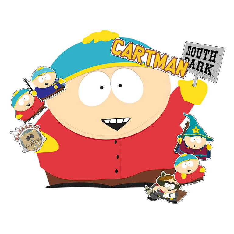 South Park Cartman Movable Vinyl DIY Wall Art Stickers Set - Walls