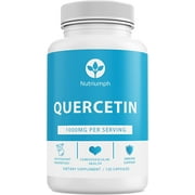 Nutriumph Quercetin Antioxidant & Cardiovascular Health Supplement - 1000mg 120 Capsules