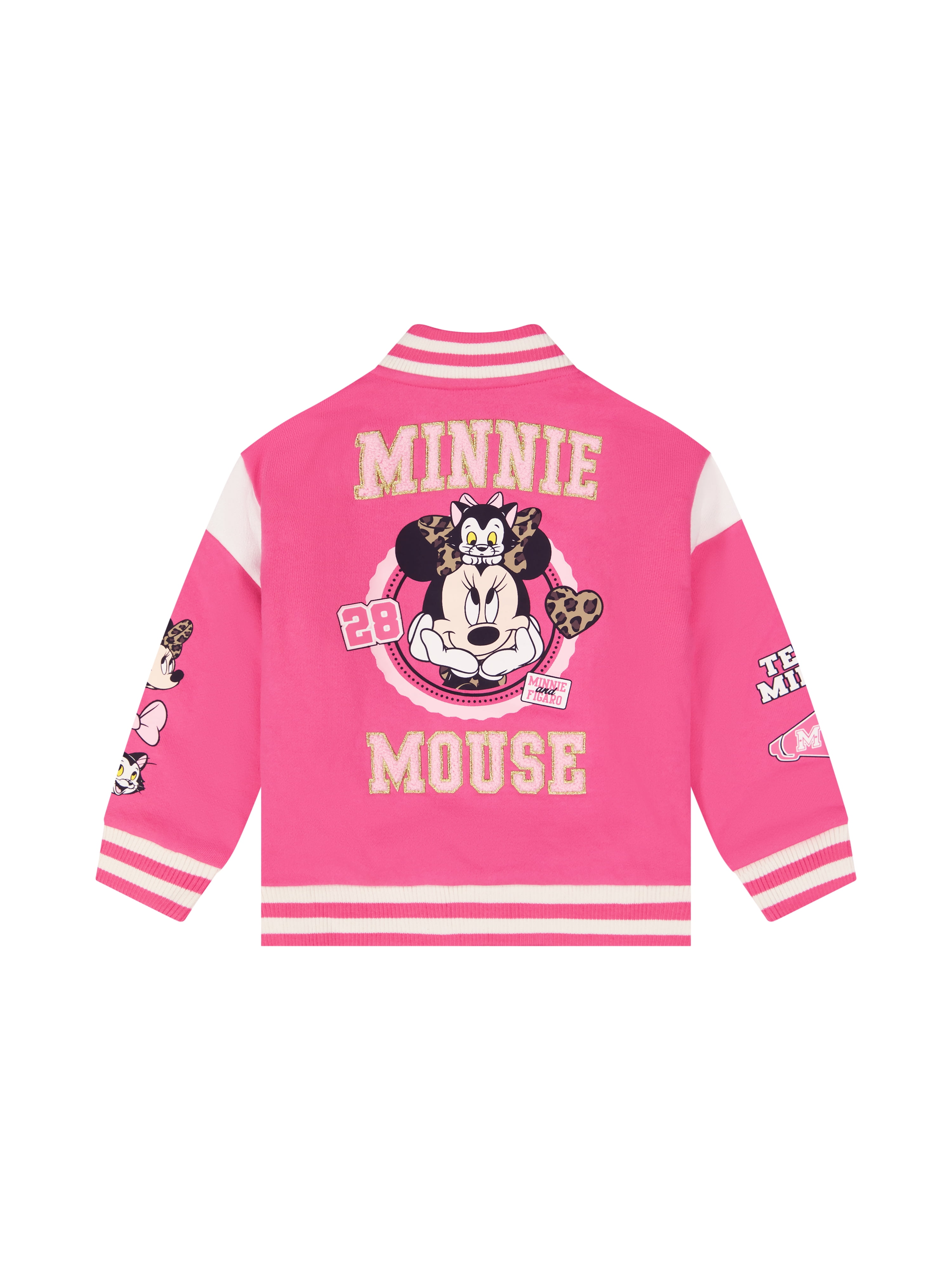 Minnie Mouse Toddler Girl Bomber Jacket, Sizes 12M-5T
