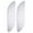 White, variant on Yuanmiaoke 1 Pair Blind Spot Mirror Car Mirror for Blind Side Frameless Convex Mirror Wide Angle Spot Mirror for Truck Vehicle Car ( White )