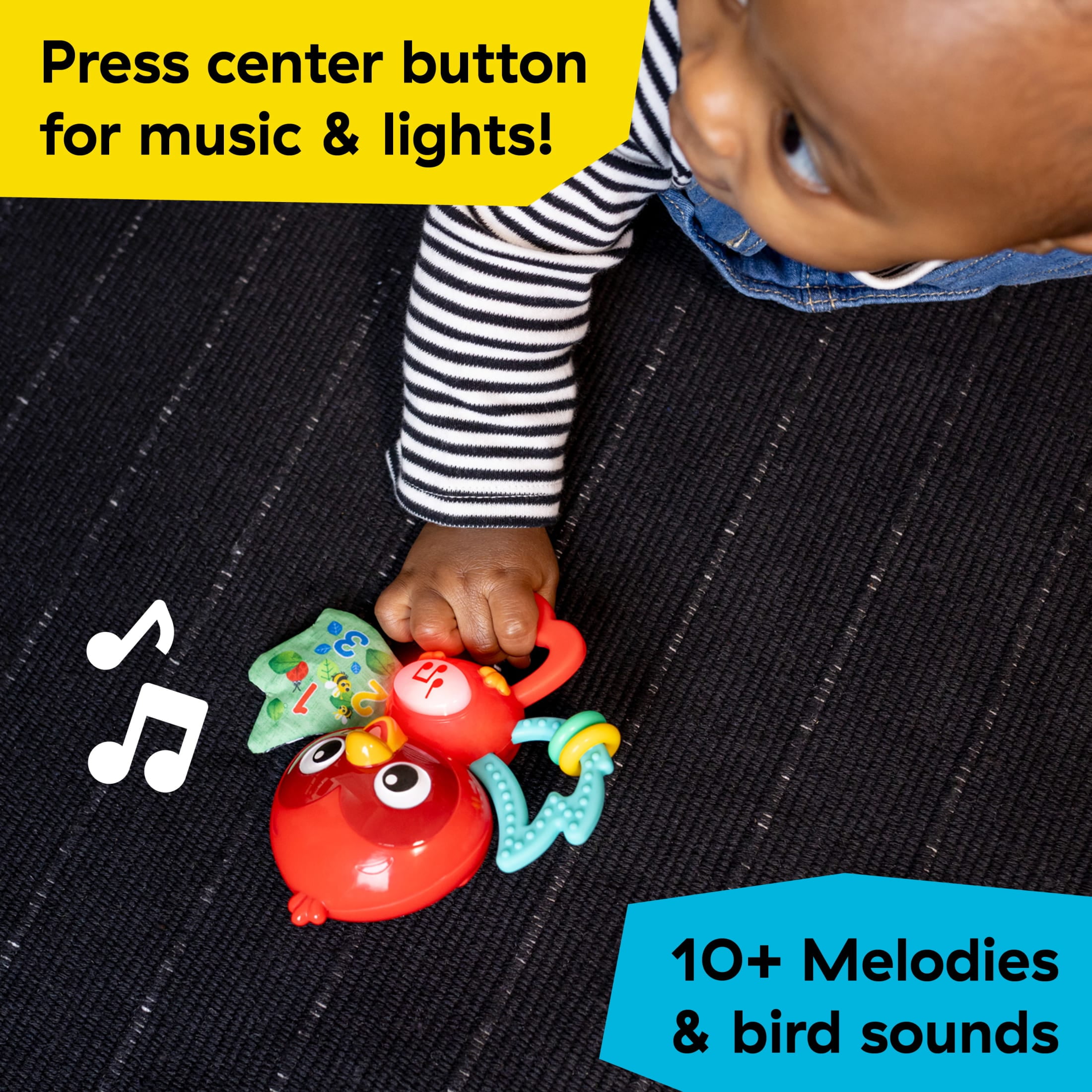 Baby Einstein Roxy’s Bright Flight Musical Toy, Ages 3+ Months