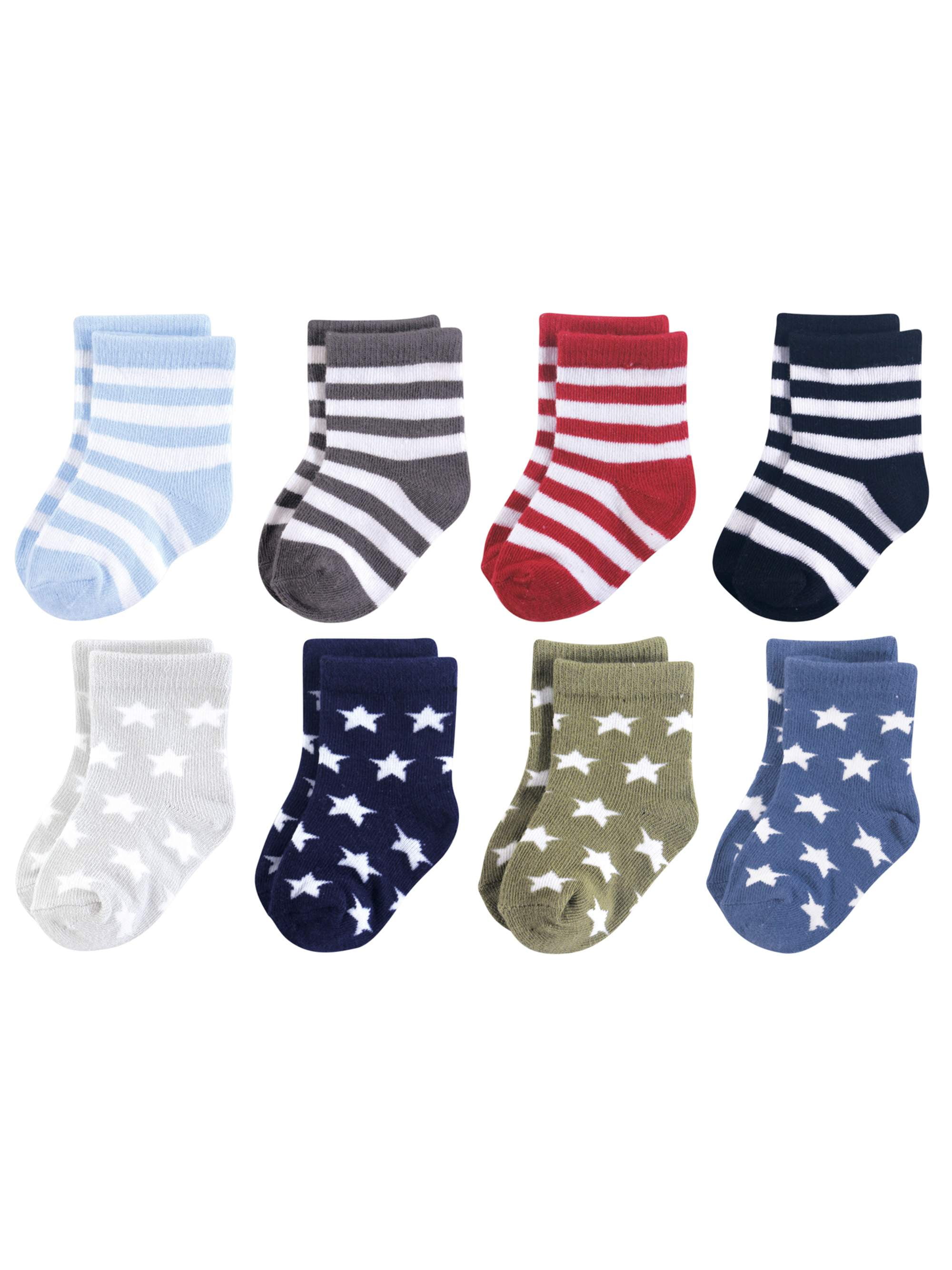 Photo 1 of Crew Sock 8pk (Baby Boys) missing 1 pair 12-24 months