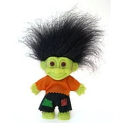 Russ Berrie My Lucky Green Frankenstein 6 Troll Doll