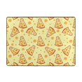 thumbnail image 7 of Area Rugs For Living Room Decor - Delicious Cheese Soft Anti Slip Throw Washable Rugs 5x7 For Bedroom, Indoor Carpet For Bedroom Living Room 80x58In, 7 of 7