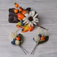 thumbnail image 2 of 3 Unids Gerbera Margarita Tela Flor Horquillas Clip Accesorios para El Cabello para Las Mujeres perfecl Pinza para el cabello de flores para mujer, 2 of 8