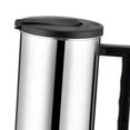 thumbnail image 2 of 1.6L Cold Water Kettle and Lid Metal Water Hot Cold Pitcher for Restaurant Hotel Home Black, 2 of 9