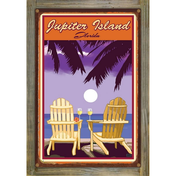 Jupiter Island Florida Adirondack Chairs Palms White Wine ...