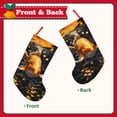 thumbnail image 2 of Goofa Golden Koi And Treasure for Christmas Stockings, 18inch Xmas Hanging Stocking Decorations for Christmas Party Family Decor, 2 of 7