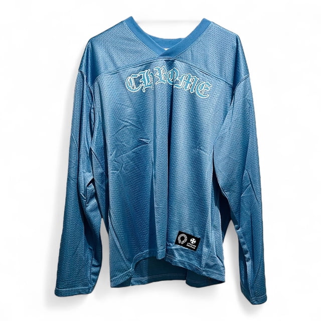 Jersey Chrome Hearts Mesh Warm Up Talla L Azul Celeste