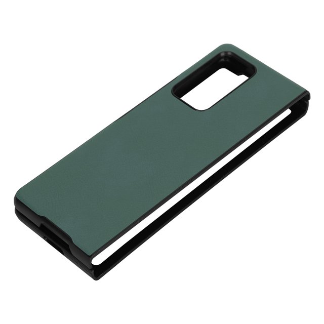Funda protectora de cuero, funda protectora de cuero para funda de cuero para Galaxy Z Fold funda protectora para Galaxy Z Fold diseño aerodinámico