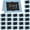 Blue, variant on 24 Pcs Pink Green Gingham Camp Decoration Supplies 4x6 Inch Italian Summer Witch Party Chalkboard Tent Cards Double Sided Mini Blackboard Labels for Picnic BBQ Wedding Table Number Food Place