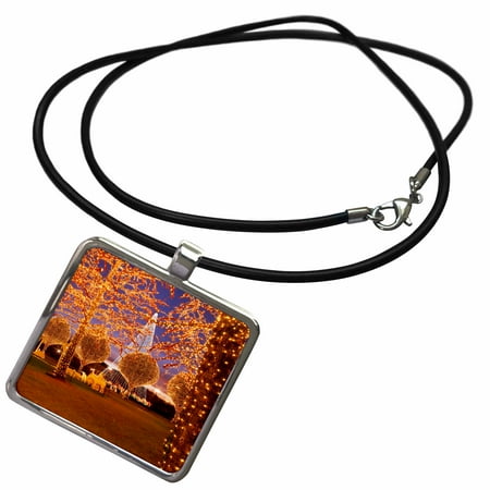 Opryland Hotel Christmas 3dRose Christmas, Opryland Hotel, Nashville, Tennessee USA - US43 BJN0048 - Brian Jannsen - Necklace with Pendant (ncl_146535_1) ()