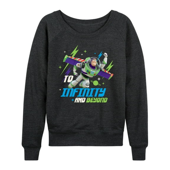 Toy Story - To Infinity And Beyond - Women's Lightweight French Terry Long Sleeve Shirt