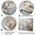 thumbnail image 3 of Designart "Simplistic Ash And Taupe Cherry Blossom I" Cherry Blossom Canvas Wall Art, 3 of 7