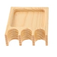 thumbnail image 4 of Soporte para tacos de billar con 3 ranuras, práctico soporte para tacos de billar, soporte para tacos de billar para sala de billar, 4 of 9