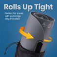 thumbnail image 2 of Chefman Roll n’ Go Food Warming Mat with Customizable Temperature Controls and Storage Bag - Grey, New, 2 of 7
