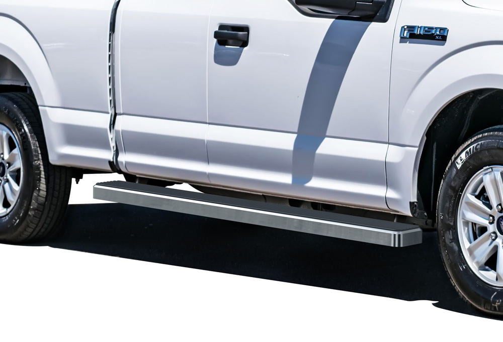 Wheel to Wheel Running Boards 6in Fit 15-22 F150 Regular Cab 6.5ft Bed & 22 F250