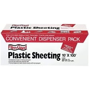 Husky 10 X 100 2 ML Opaque Plastic Sheeting