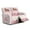 Capybara Strawberry, variant on Psesaysky Polka Dot Art Print Reclining Couch Cover Full Coverage Recliner Loveseat Cover Elastic Straps Design