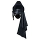 thumbnail image 3 of Disfraz de Halloween para adulto con capa con capucha negra,Capa,,fiesta de fogata,disfraces elegantes,Capa medieval para hombre,capa con cuello y hombros, vintage, 3 of 8