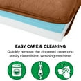thumbnail image 5 of FurHaven Pet Products Quilted Cooling Gel Top Sofa Pet Bed for Dogs & Cats - Toasted Brown, Jumbo Plus, 5 of 13