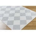thumbnail image 7 of Livabliss Washable Rugs for Living Room, 7ft Round Lillian Modern Off-White Round Area Rug, Bedroom Dining Room Home Decor Stain Resistant Carpet (6'7" x 6'7"), 7 of 7