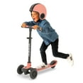 thumbnail image 2 of Chillafish Scotti 3-Wheel Lean-to-Steer Scooter for Kids Ages 3+, Adjustable Height, Lightweight Twintip Deck with Brake, Flamingo, 2 of 9