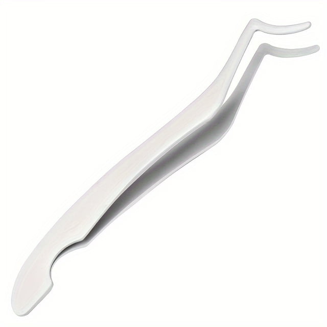 Pince à Faux Cils en Forme d'Hippocampe en Acier Inoxydable - Outil de Beauté Facile à Utiliser