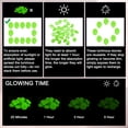thumbnail image 4 of Uxcell 50-Pack Glow in the Dark Rocks, 1.77" Resin Outdoor Garden Decorations Luminous Pebbles Stones [Green], 4 of 6