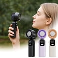 thumbnail image 5 of Portable Handheld Fan Rechargeable For Summer For Outdoor Bedroom Desk, 5 of 5
