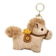 thumbnail image 2 of Colgante de bolso con forma de caballo, accesorio para bolso con llavero y anillos de peluche creativos. Marrón, 2 of 6