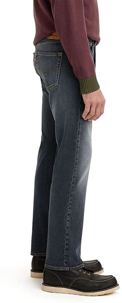 Levis Mens 501 Original Fit Jeans Regular 36W x 32L New All for One -  Medium Indigo 