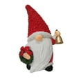 thumbnail image 1 of Nain de Noël en polyrésine Holiday Time de 20 cm avec cloche - Rouge, 1 of 4