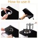 thumbnail image 4 of 3 uds protección de teflón para encimera de Gas, esteras reutilizables para estufa de Gas, Protector de pantalla antiadherente, limpieza rápida, 4 of 5