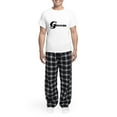 thumbnail image 5 of CafePress - Black Groom Men's Light Pajamas - Men's Light Loose Fit Cotton Pajama Set, 5 of 7