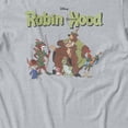 thumbnail image 3 of Disney Robin Hood & Friends Men's T Shirt (Gray, S-XXXL), 3 of 4