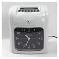 thumbnail image 1 of English Paper ID Card Punching Machine Electronic Attendance Machine LCD / Clock Face Attendance Machine With Built-in Battery ,Easy to Use, 1 of 5