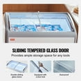 thumbnail image 4 of VEVOR 12.8Cu.ft Commercial Ice Cream Display Case Gelato Dipping Freezer Cabinet, 4 of 9