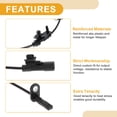 thumbnail image 3 of Unique Bargains ABS Wheel Speed Sensor No.23402411 Rear Left Right ABS Sensor Set Anti-lock Braking System Sensor for Buick Lacrosse 2017-2018, 3 of 7