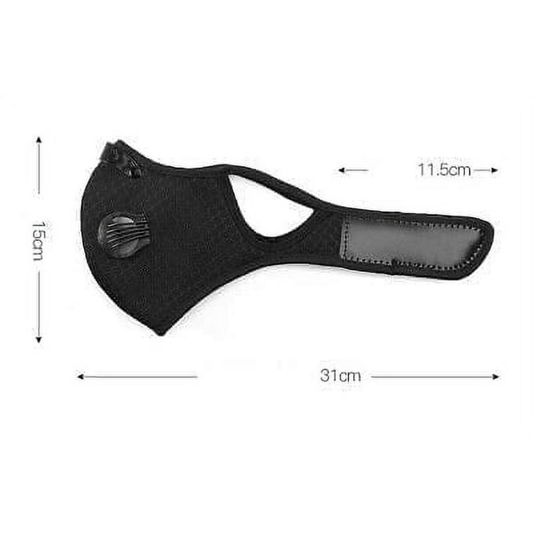 FuturePPE Mesh Sports Mask with 5-Layer Carbon Activated Filter